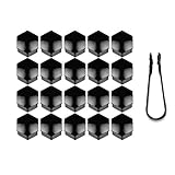 Nützliche Kappen: Bedecken Sie die Schrauben- und Mutternköpfe Ihres Autos, schützen Sie sie vor Korrosion, lassen Sie alte Schrauben wie neu aussehen; Macht Ihren Autoreifen außen schöner.