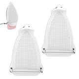 2 Stk Bügeleisenabdeckungen, 1 mm Dicke Teflon Bügeleisenschuhschutz Rutschfest Fleckenabweisend Schützt die Kleidung für die Schneiderei