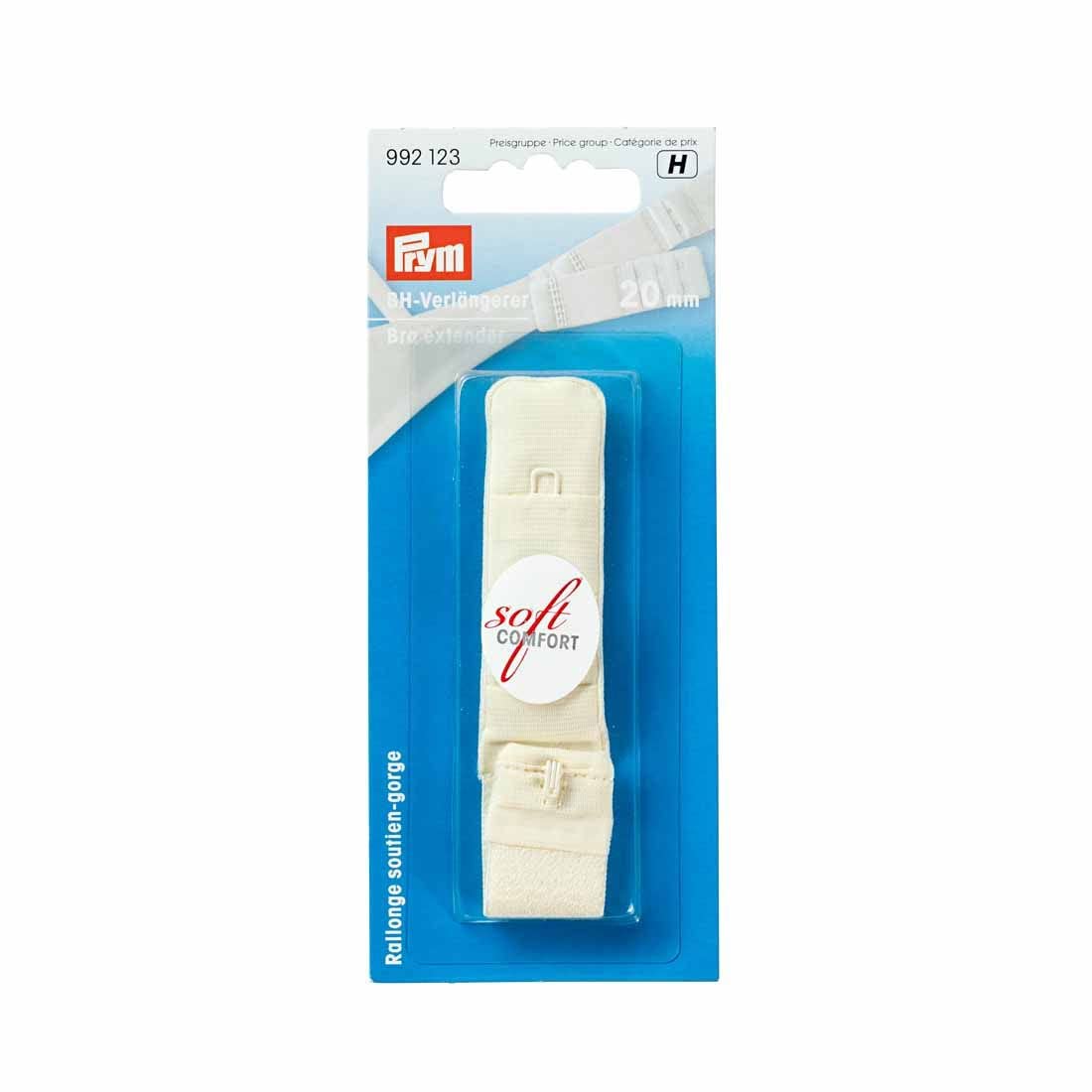 Prym Champagne Bra Extender Hooks, One Size