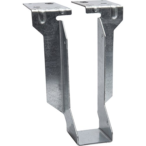 BPC Fixings Single Piece Timber to Masonry Joist Hanger 4-Piece Set, 225 mm Length x 47 mm Width, Silver, 225 x 47 mm