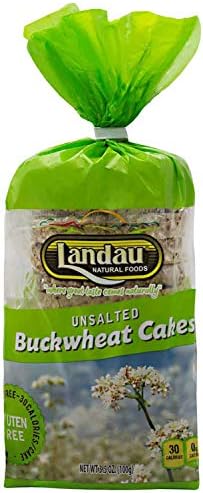 Landau Unsalted Buckwheat Cakes 3.5 OZ - 12 Pack