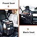SPORJET Car Seat Organizer with Laptop Compartment (Fits 15.6