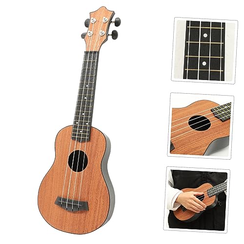 PRETYZOOM Ukulele De Quatro Cordas Para Adultos Acústicos Para Adultos Soprano Ukulele Iniciante Uku