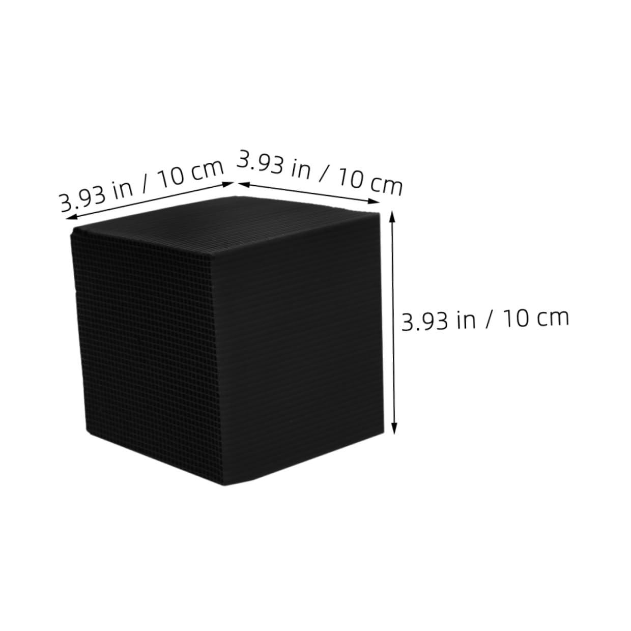 Lot de 2 cubes filtrants à eau en charbon actif pour abreuvoir pour chevaux et aquariums - Réduction des odeurs - Durable - Installation facile - Cube de nettoyage pour animaux de ferme