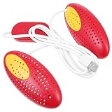 DEARMAMY 冬用キッズ靴 乾燥機 タイマー機能付き ポータブルシューズドライヤー 用靴保温ツール コンパクト設計 持ち運びや ランダムカラー