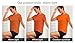 KevaMolly Orange Workout Tops for Women UPF50+ Breathable Loose Fit Yoga T Shirts Short Sleeve Running Gym Athletic Tee Top M