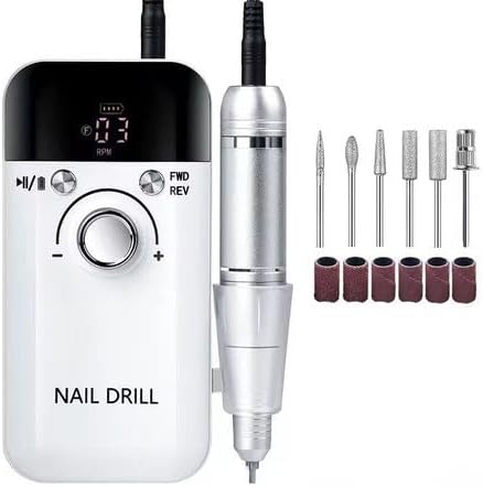 Rechargeable Professional Portable Electric Nail Drill Machine 45000RPM