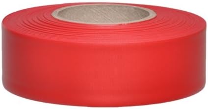 Swanson Tool Co 1-3/16 Inch X 300 Foot Taffeta Safety Roll Flagging Red Model # RFTRD300