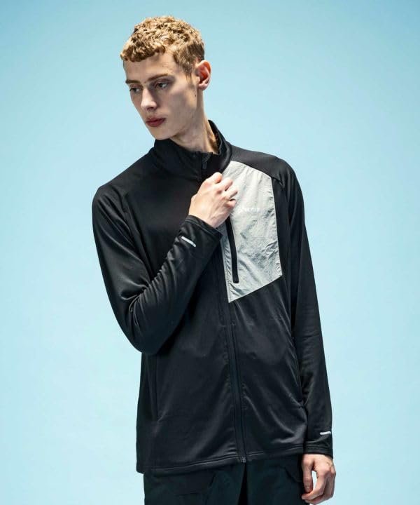 Phoenix Time Space - Chaqueta media para hombre, esquí, ropa interior, ropa interior, ropa media, chaqueta