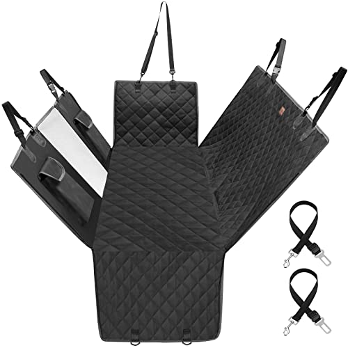 Kingsleeve Housse de siège Auto pour Chien imperméable résistante aux Rayures Protection de siège arrière Universelle Couverture Chien Coffre Voiture SUV Cover