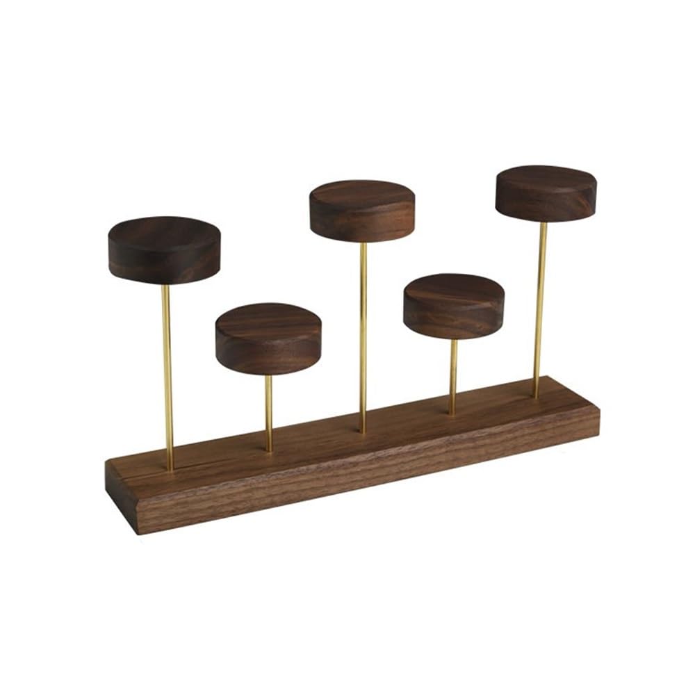 QINGGANG-0224 jewelry organizer Creative Jewelry Rack Booth Shopping Mall Storage Ornaments Earrings Shooting Jewelry Wooden Display Props for dressing table