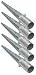 Produktbild 5 x 80 mm Rundpfosten Hülsen Einschlag-hülse Bodenhülse für Holzpfosten Holzzaun