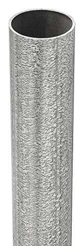 Tapco 054-00037 Galvanized Steel Round Pole, 2-3/8" Diameter x 12' Length x 0.065" Thick