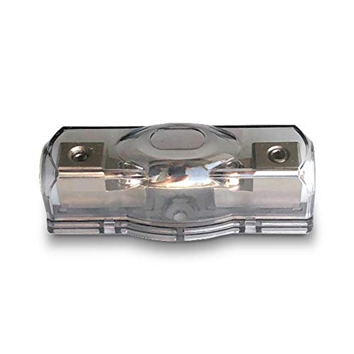 Mgi Speedware Mini-Anl 12Vdc Inline Fuse Holder, Surface Mount With Cover (With 50A Fuse) #TOP1