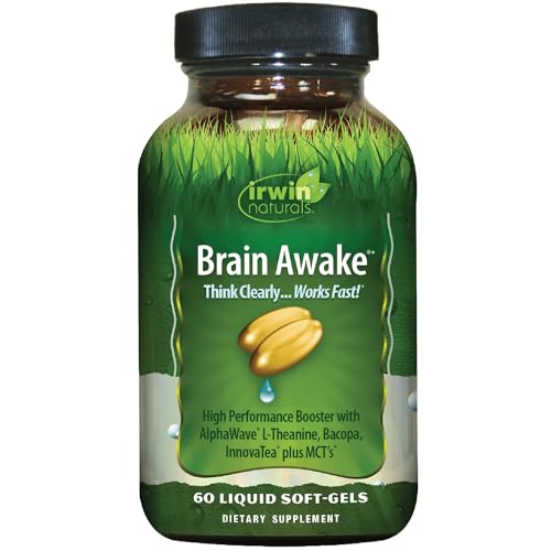 Irwin Naturals Brain Awake Enhanced Mental Performance, Increased Focus, Boost