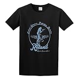 Inspired by Warren Zevon - Roland The Headless Thompson Gunner 70'S Rock T-Shirt Black XXL