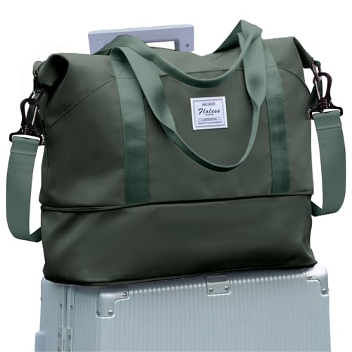 Travel Duffle Bag Carry On Weekender 18x14x8 Gym Work Bags for Women Men