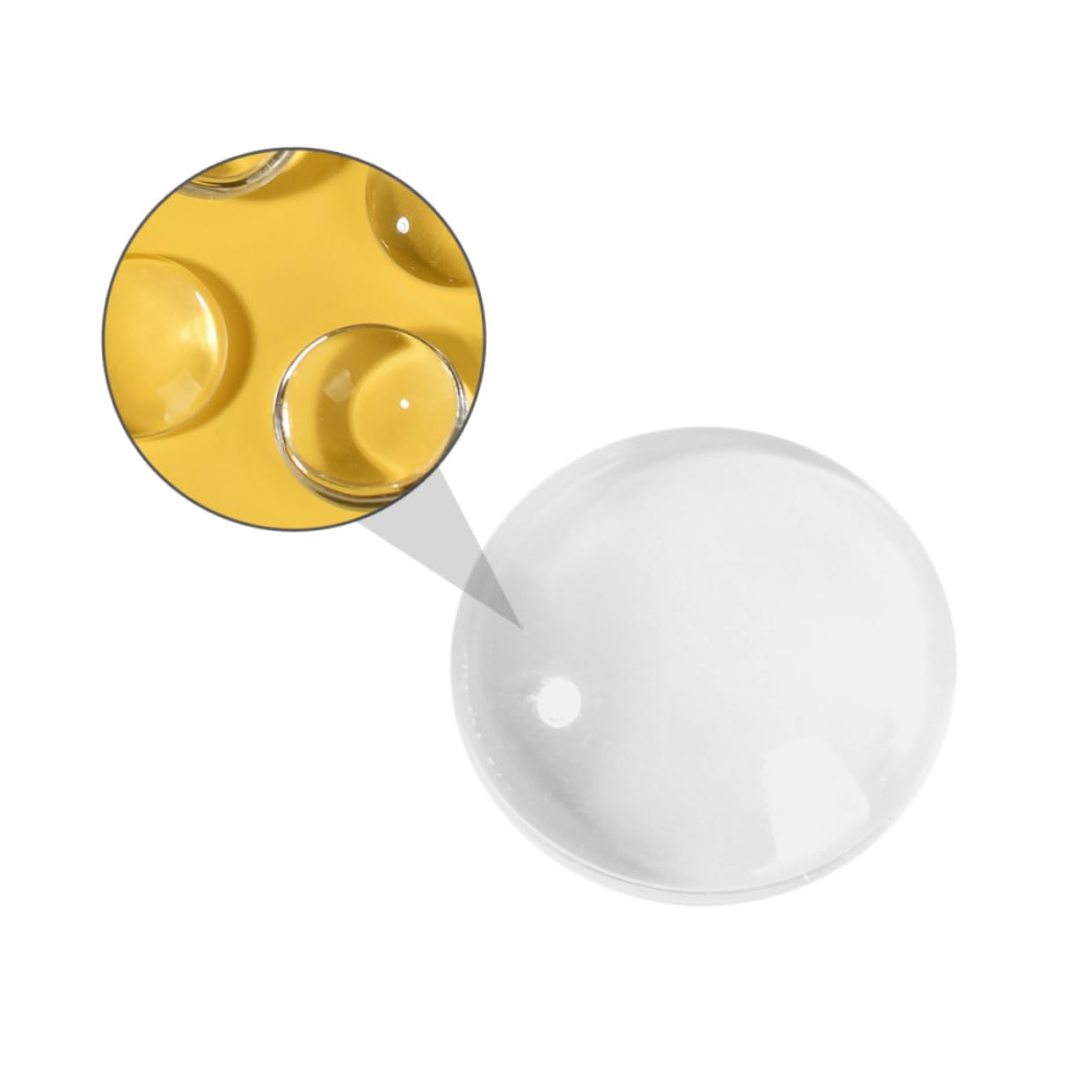 minkissy 300piezas Perlas De Transparente Para Exhibición De Esmalte De Uñas Tarjetas De Color Para Salones De Belleza