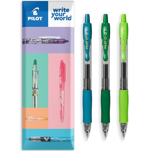 PILOT G-2 Bolígrafos retráctiles de tinta de gel, pack de 3 miniatura 1