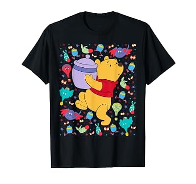 Disney Winnie the Pooh Heffalumps & Woozles Hunny Collage Camiseta | Ya disponible en tu tienda friki favorita! En mundofriki.es!