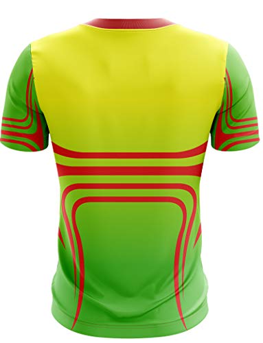 Image of TRIUMPH Men's Polyester Half Sleeve Cricket T-Shirt