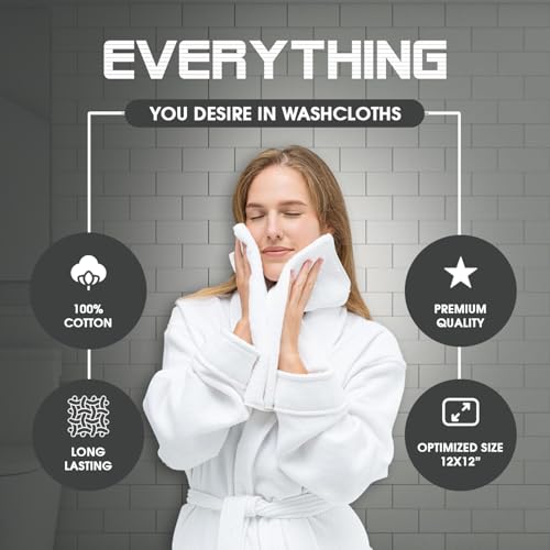 La mejor selección de Toalla facial economica Top 5. 2 toalla facial economica marca Oakias (2)