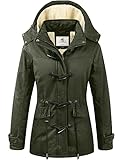 【Parka chaude et durable】: la coque extérieure de haute qualité est durable et résistante à l'usure, la polaire intérieure douce et épaisse garde votre corps au chaud et confortable pendant les journées froides.