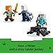 LEGO Minecraft The Pickaxe Mine Kids Toy - Building Set for Boys and Girls - Minecraft Toy for Gaming Fans 8+ - Includes Alex, Miner, and Stray Spider Jockey Minifigure - Birthday Gift Idea - 21277