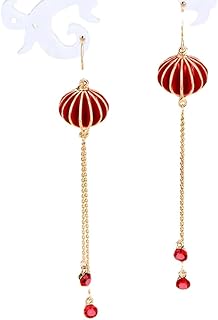 Chinese Style Earrings Christmas New Year Bride Earrings Fashion Net Red Female Earrings