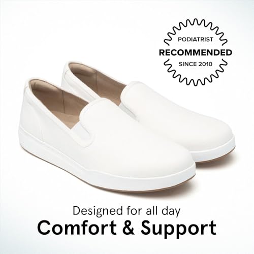Abeo Encore Slip On Women's Sneakers | Arch Support | Ball of Foot Cushions & Relief2