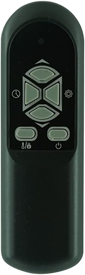 HCDZ Replacement Remote Control for Lifesmart LS-3ECO HT1216 HT1198N HT1198LQ Portable 3 Element Infrared Quartz Heater