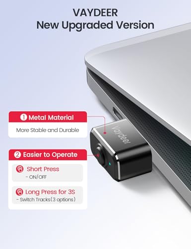 Miniatura 4 de Vaydeer Mouse Jiggler Mover, 3 Modos Mover Raton Automaticamente, Simulador Movimiento Raton Con Botón On Off, Usb Jiggler No Es Necesario Descargar Controladores, No Detectable, Plug And Play