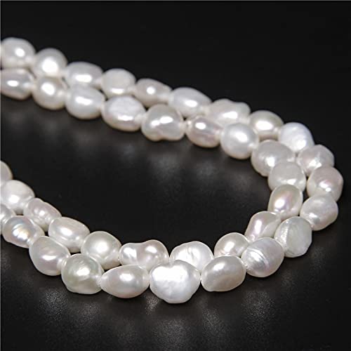 6-10mm Natural Freshwater Pearl Beads - Baroque Colorful Loose Pearls For Jewelry Making & DIY Crafts - View #2