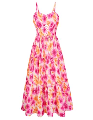 GRACE KARIN 2026 Women's Spaghetti Vacation Sundress Summer Beach Flowy
