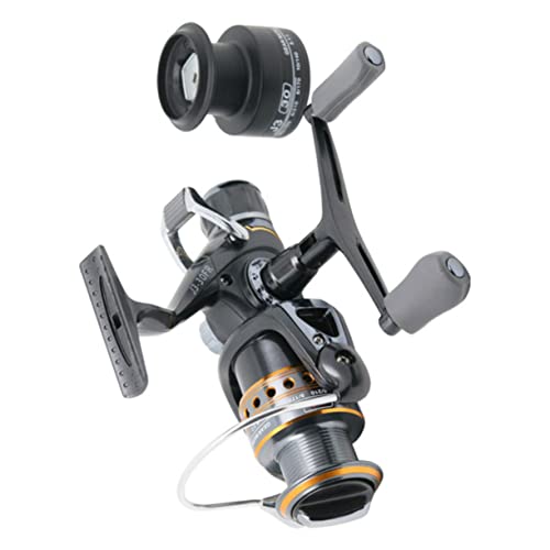 Roulette filage pêche haut de gamme Abaodam avec roue de poisson solide