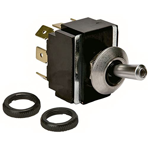 Switch, Toggle on-Off-on DPDT pour résoudre les faux contacts sur vos circuits marine