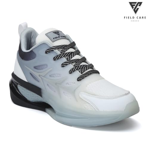 Image of FIELD CARE Glow in Dark Athletic Running Sneaker Sports Casual Comfort Stylish Training Walking Gym Outdoor Multipurpose Shoes with Cushioned Insole Comfort Shock Absorbing Outsole