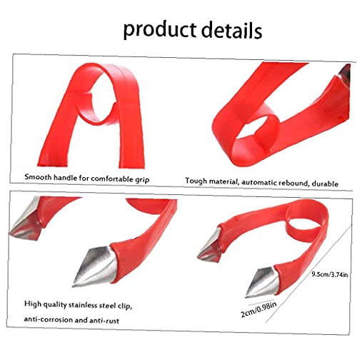NIDONE Fruit Corer Core Remover Strawberry Huller Stem Ananas Eyes Stalk Bladeren Plantaardige Tool voor Keuken - Image 5