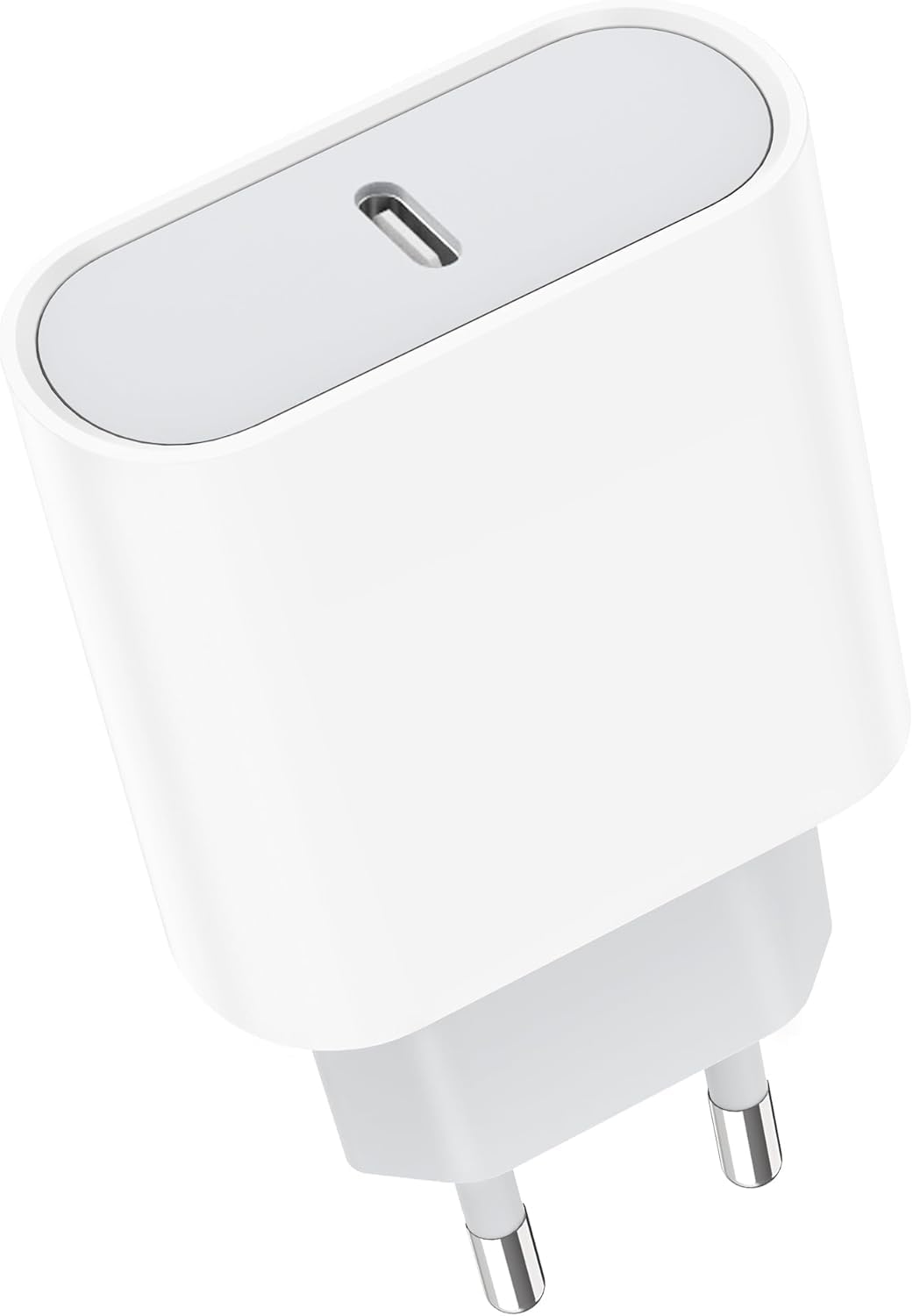 Caricatore USB C, 20W PD 3.0 Presa per iPhone 16/16 Pro/16 Pro Max/16 Plus/15/14/13/12/11, Samsung,Honor,Oppo,Tablet USBC Caricabatterie Rapido Alimentatore Spina Ricarica Adattatore Muro Spinotto