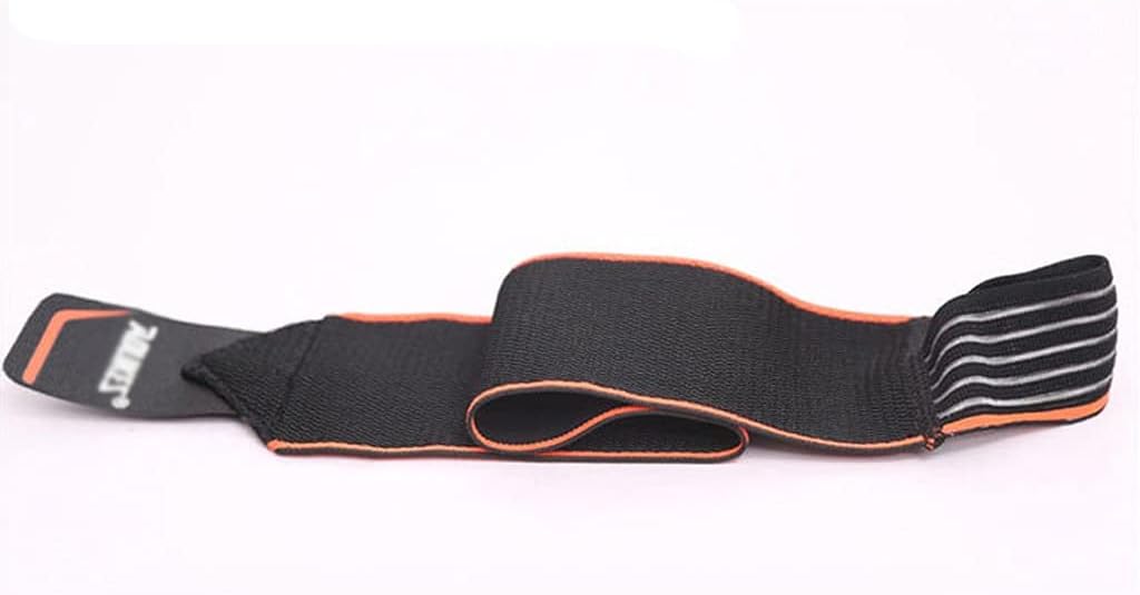 Adjustable Wristband Sports Fitness Weightlifting Elastic Wrist Wrap Bandage Bracer Gloves Training Gym Protector(D)