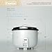 Pantin Commercial Electric Rice Cooker – 35 Cups Raw / 70 Cups Cooked Capacity w/Measuring Cup & Scoop – High-Efficiency Large Rice Cooker Commercial Rice Cooker for Restaurants, Hotels and Catering
