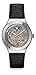 Produktbild Swatch Damen Analog Quarz Uhr mit Leder Armband YAS100D