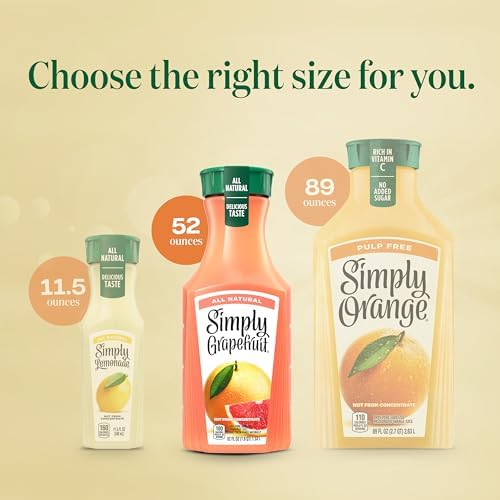 Simply Grapefruit Juice, 52 Fl Oz Bottle — view 7