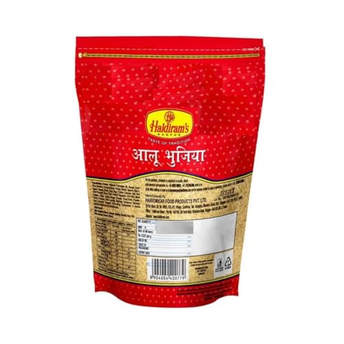 Image of Haldiram's Indian Snacks Combo Pack, Bhujia Sev 1kg, Aloo Bhujia 1kg, Mathri 200g