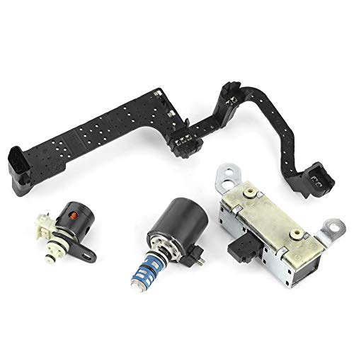 4R70W Shift Kit,2008F150 Transmission Solenoid Kit,Automotive Automatic Transmission Filter Kits,4Pcs Transmission Solenoid Valve Kit Fit Fore150 E250 E350 F150 2005-20 #TOP3