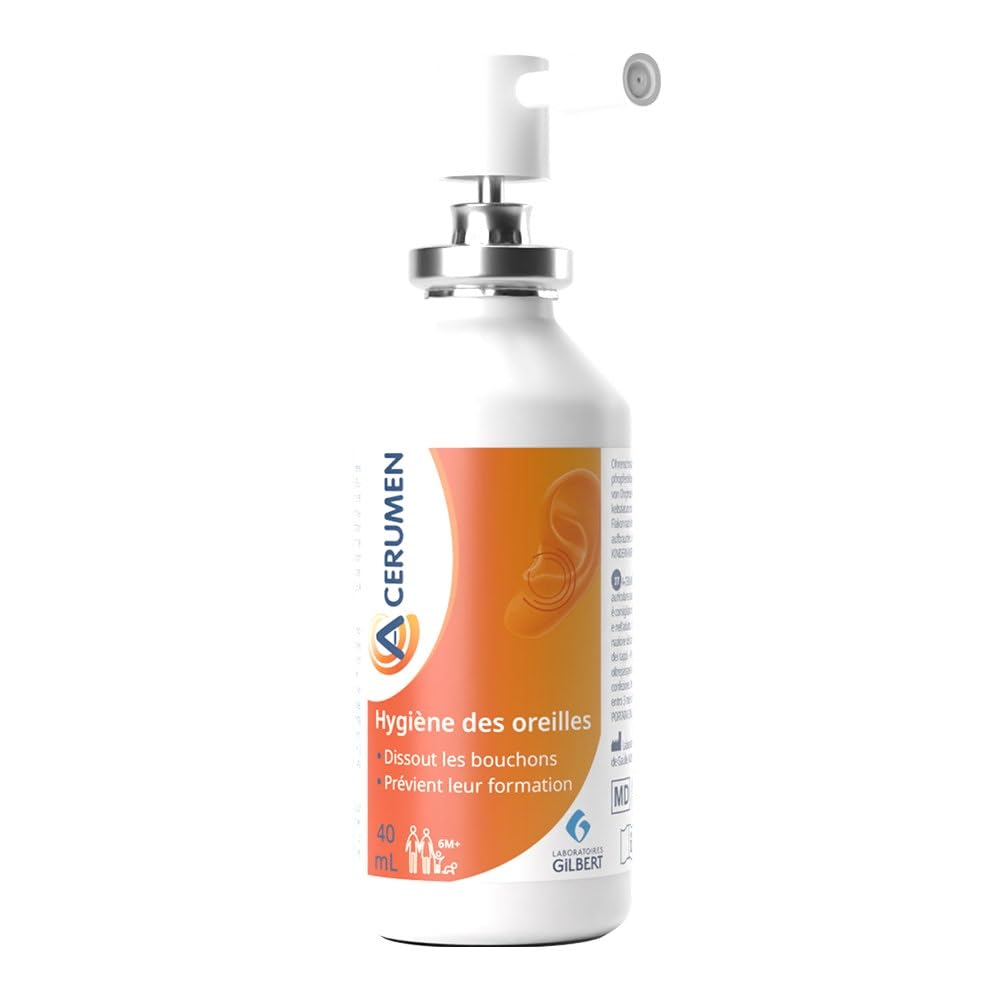 GILBERT a-cerumen, igiene delle orecchie, 40 ml