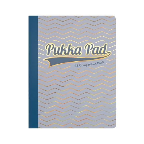 Pukka Pad Haze B5 Composition Books – Pack of 3 Notebooks with 140 Pages, 70 Sheets of College Ruled 80GSM Paper with Margin for School Notes, Office Organisation, or Home Memos – 9.75 x 7.5in - Image 6