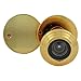 Amig - Door Viewer - Superangular Lens - Interior and Exterior Doors - Steel - Brass Varnished - Measures: 14 mm and 35-55 mm - With Certificate for Anti-Fire Doors