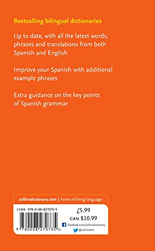 Image of Spanish Essential Dictionary: Bestselling bilingual dictionaries (Collins Essential)