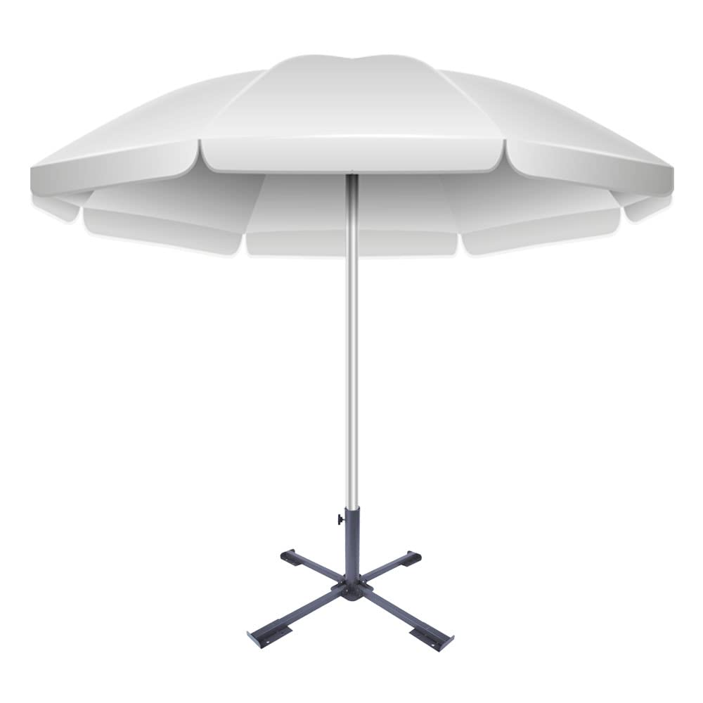 Aktive 53991 - Base ombrellone Pieghevole di Metallo 86x86x34 cm - Colore Nero